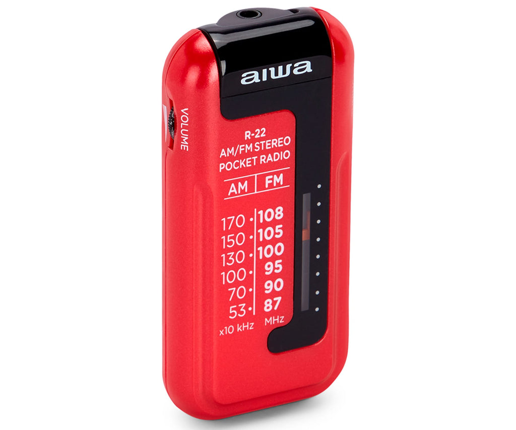 AIWA RS-22 ROJO / RADIO PORTÁTIL - detalle