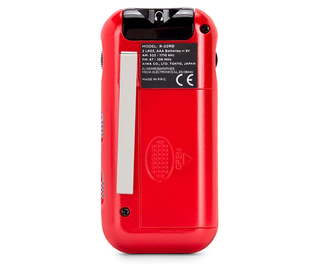 AIWA RS-22 ROJO / RADIO PORTÁTIL - detalle