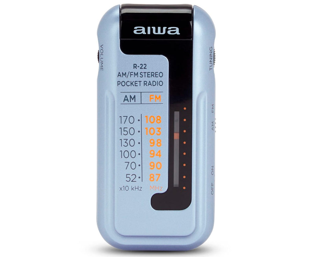 AIWA RS-22 AZUL / RADIO PORTÁTIL - detalle