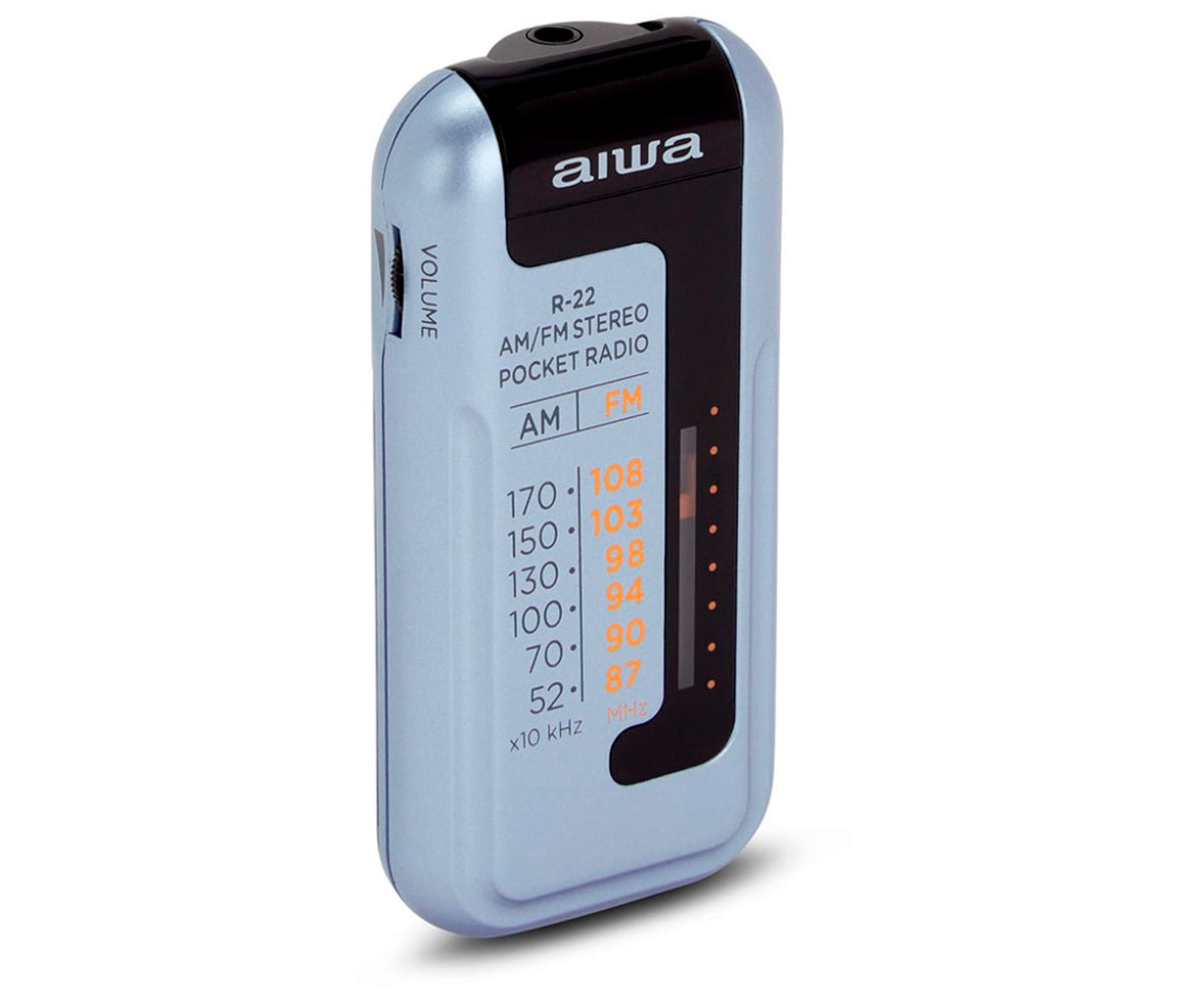 AIWA RS-22 AZUL / RADIO PORTÁTIL - detalle