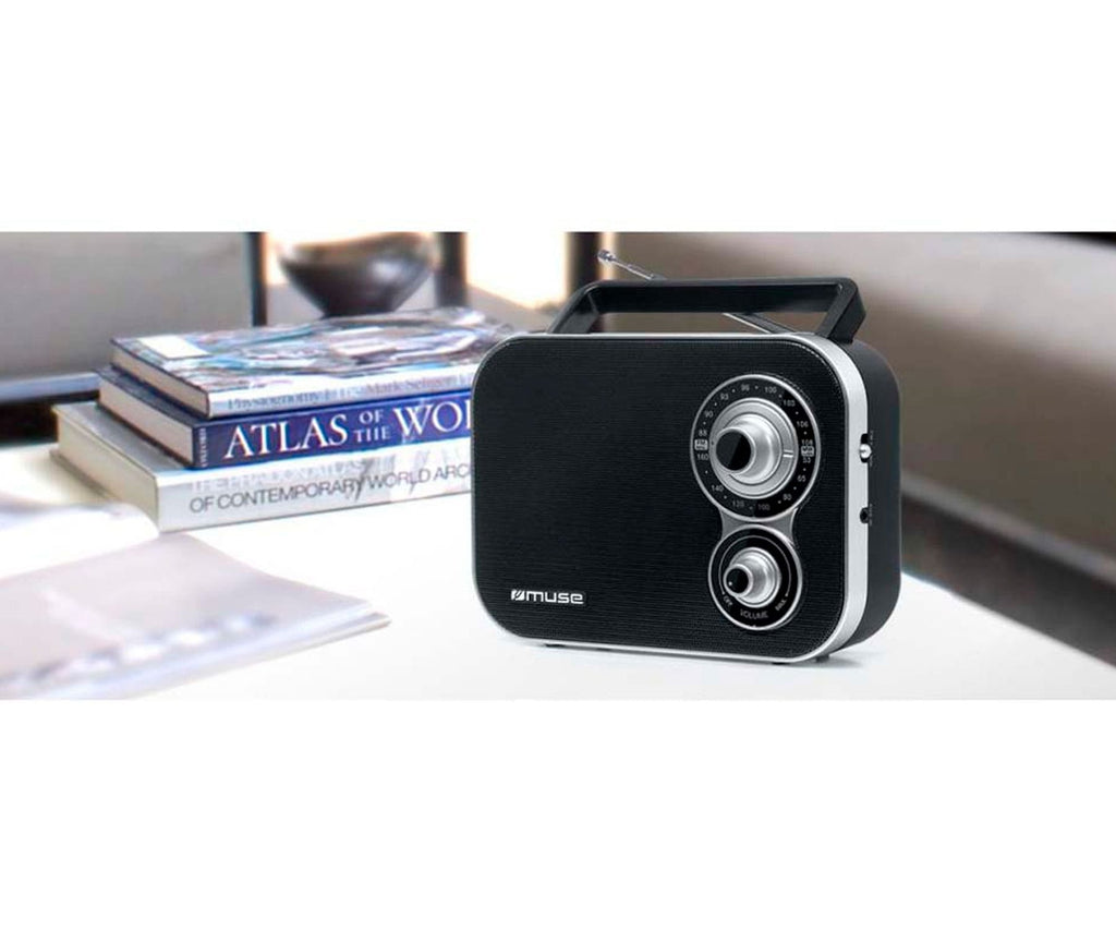 MUSE M-051 R NEGRO / RADIO PORTÁTIL - detalle