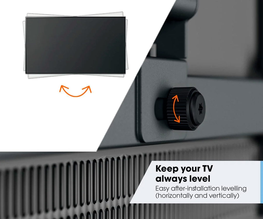 VOGEL'S TVM 3443 BLACK / SOPORTE DE PARED PARA TV DE 32" A 65" - detalle