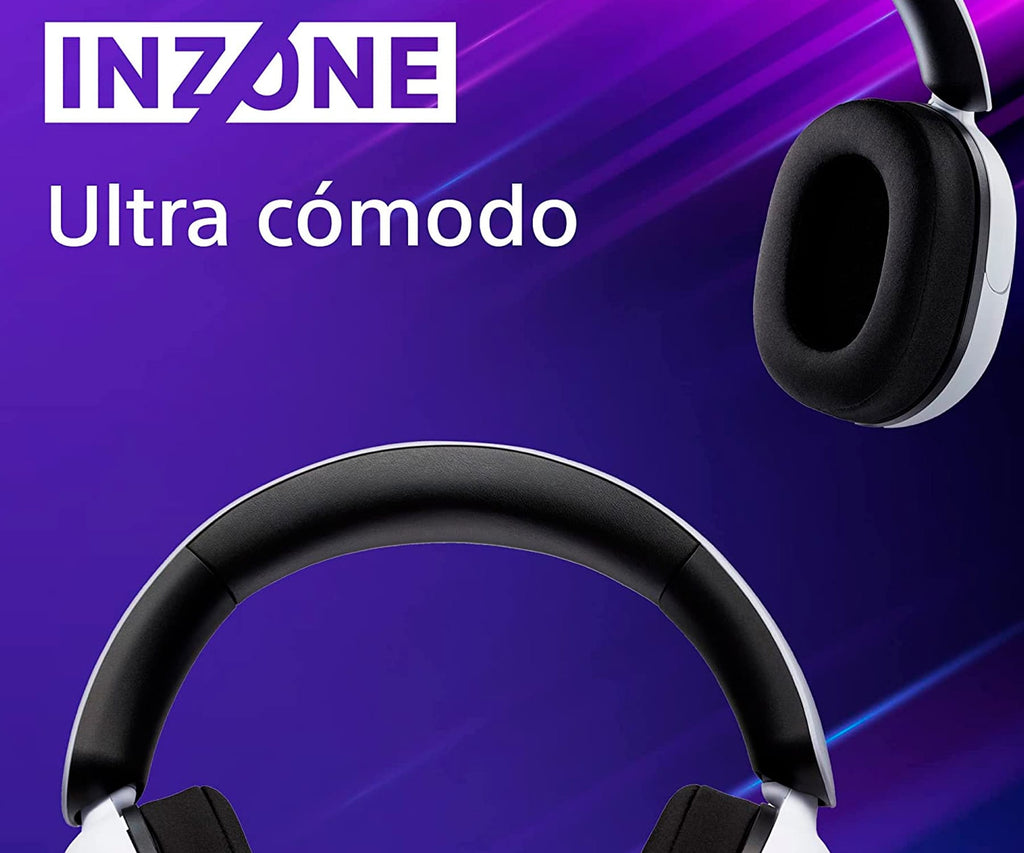 SONY INZONE H3 WHITE / AURICULARES OVEREAR CON CABLE - detalle