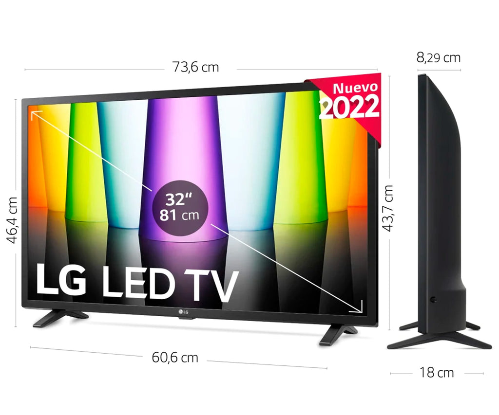 LG 32LQ630B6LA TELEVISOR SMART TV 32" DIRECT LED HD HDR - detalle