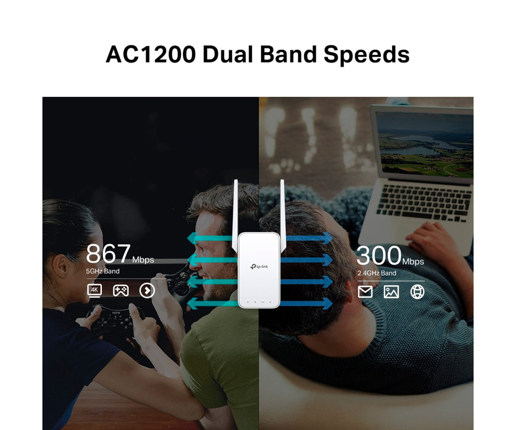 TP-LINK RE315 / REPETIDOR WI-FI AC1200 - detalle