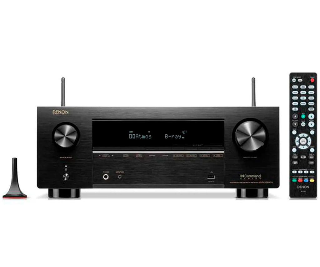 DENON AVR-X2800H BLACK / RECEPTOR AV 5.2.2CH O 7.2CH 1050W 8K - detalle