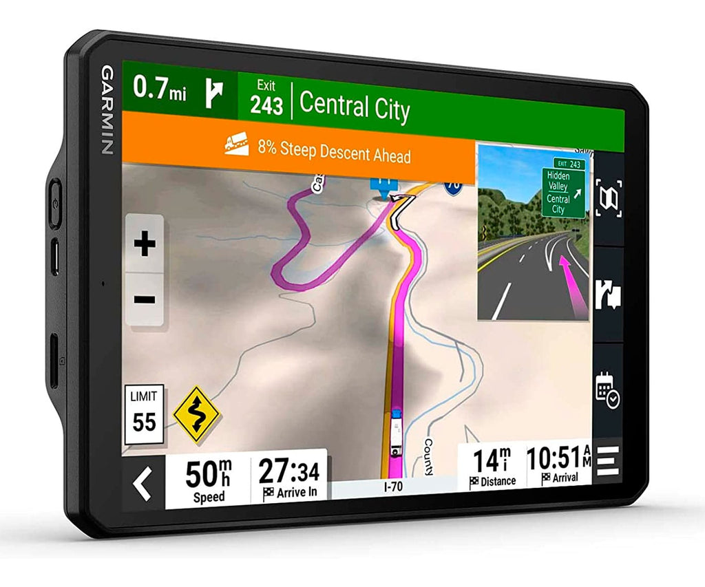 GARMIN CAMPER 895 EU MT-S / NAVEGADOR GPS PARA AUTOCARAVANAS CON MAPAS DE EUROPA - detalle