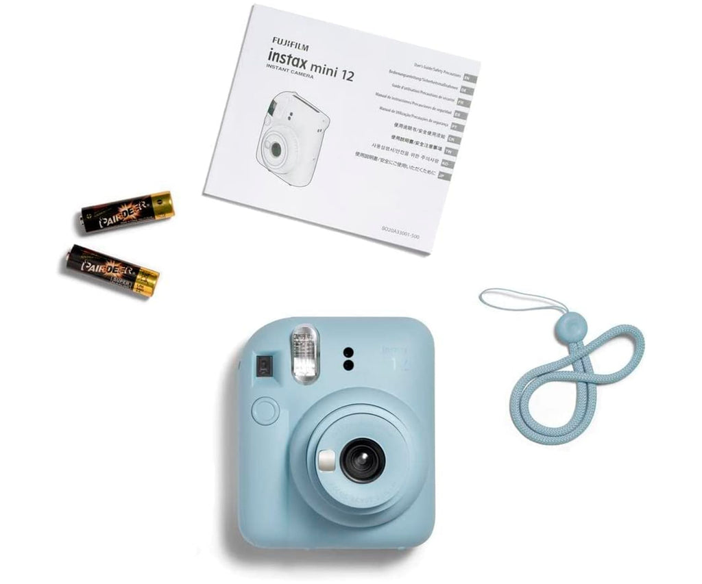 FUJIFILM INSTAX MINI 12 PASTEL BLUE / CÁMARA INSTANTÁNEA - detalle
