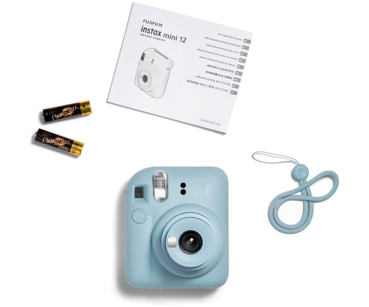 FUJIFILM INSTAX MINI 12 PASTEL BLUE / CÁMARA INSTANTÁNEA - detalle