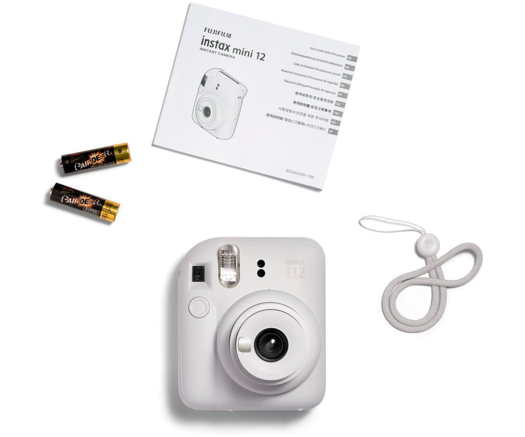 FUJIFILM INSTAX MINI 12 CLAY WHITE / CÁMARA INSTANTÁNEA - detalle