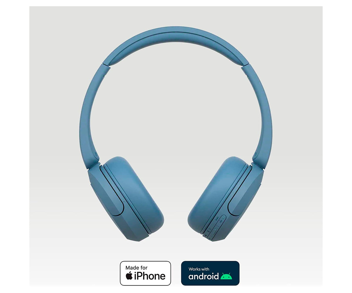 SONY WH-CH520 BLUE / AURICULARES ONEAR INALÁMBRICOS - detalle