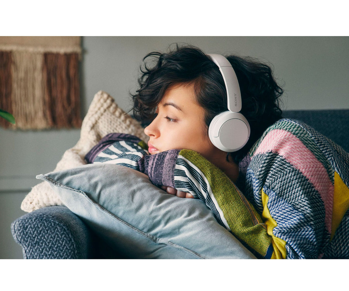 SONY WH-CH520 WHITE / AURICULARES ONEAR INALÁMBRICOS - detalle