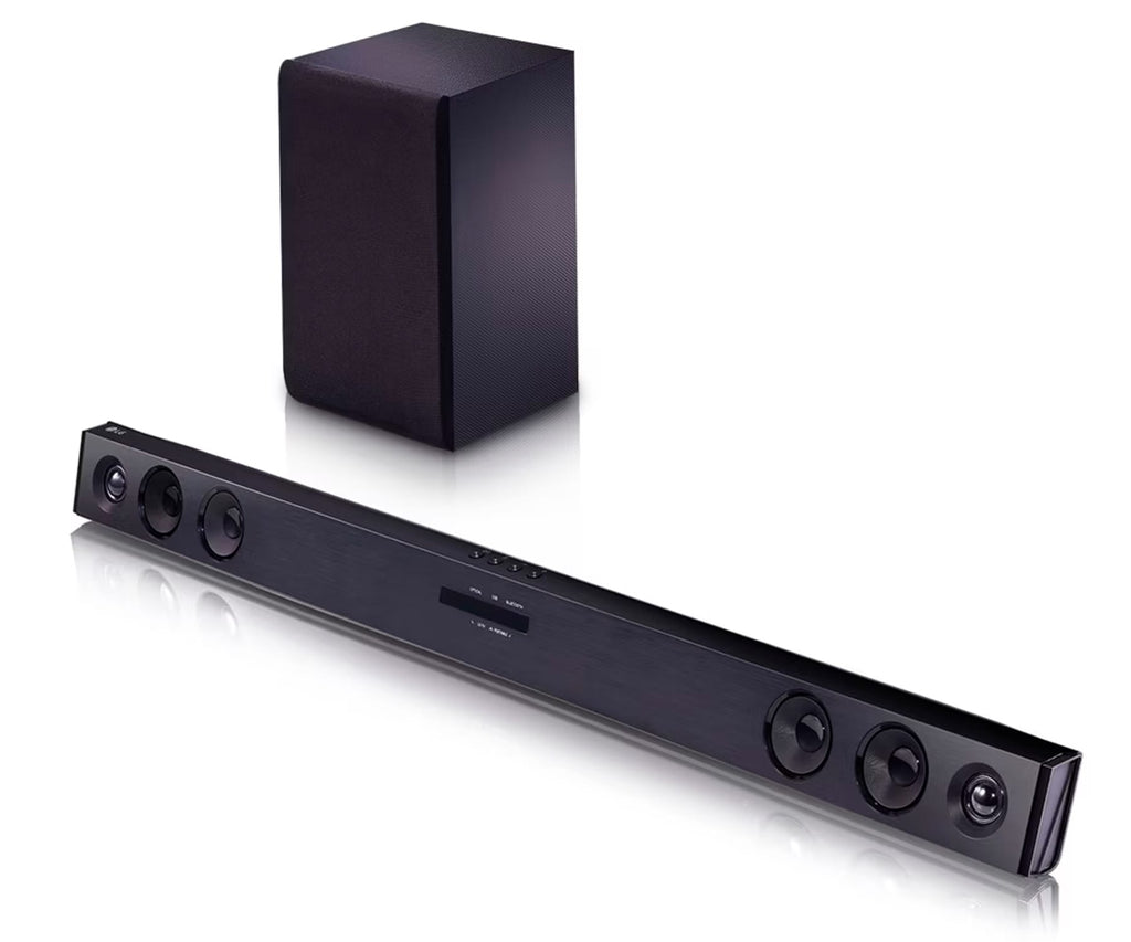LG SQC2 BLACK / BARRA DE SONIDO CON SUBWOOFER INALÁMBRICO 300W 2.1CH