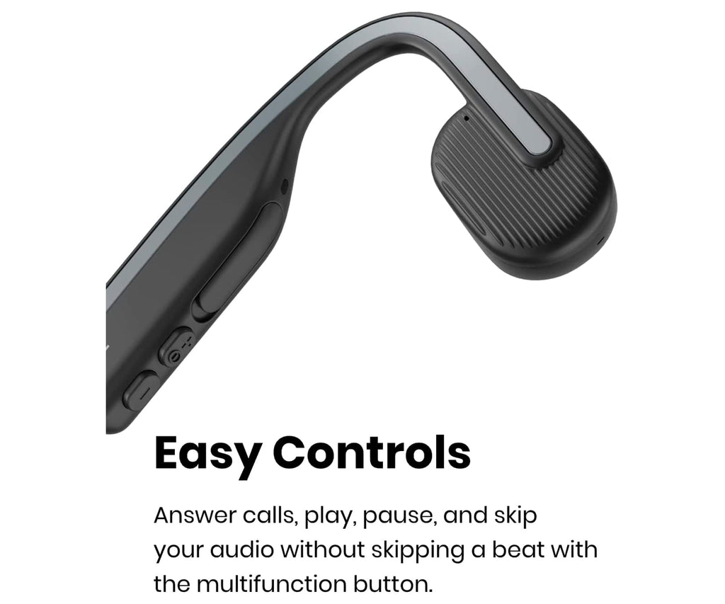 SHOKZ OPENMOVE BLACK / AURICULARES DE CONDUCCIÓN ÓSEA INALÁMBRICOS - detalle
