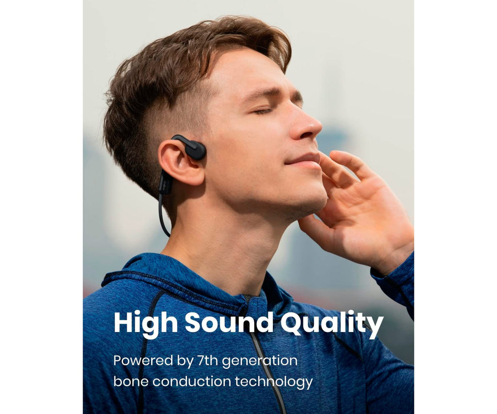 SHOKZ OPENMOVE BLACK / AURICULARES DE CONDUCCIÓN ÓSEA INALÁMBRICOS - detalle