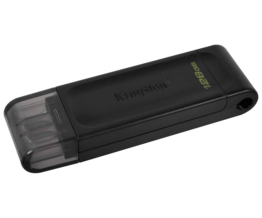KINGSTON DATATRAVELER 70 BLACK / PENDRIVE 128GB USB-C 3.2 - detalle