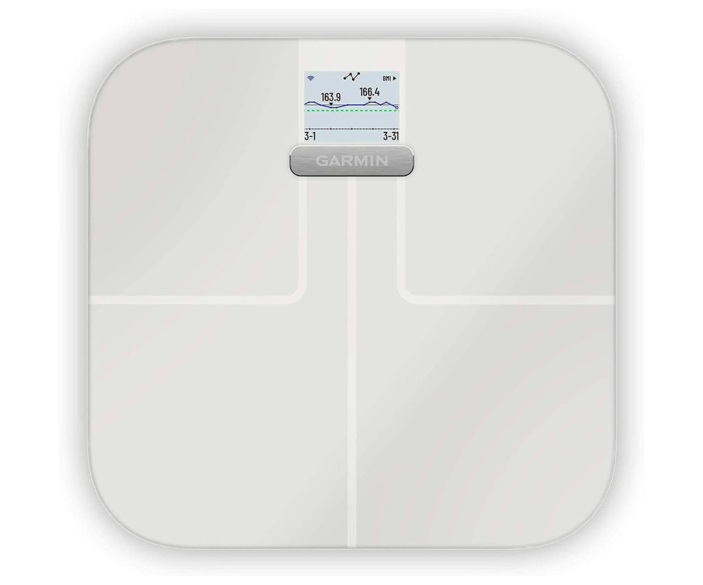GARMIN INDEX S2 SMART SCALE WHITE / BÁSCULA INTELIGENTE - detalle