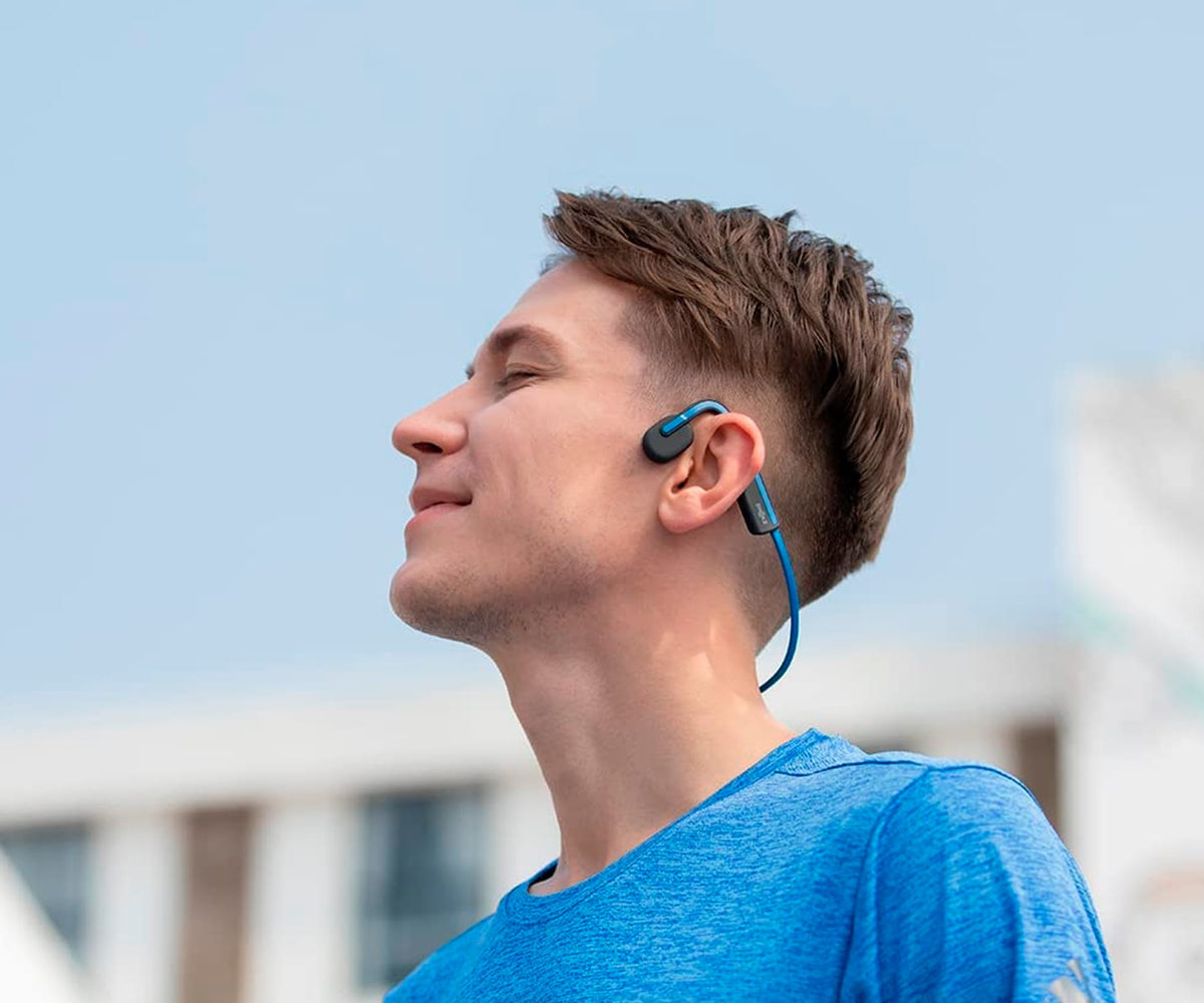 SHOKZ OPENMOVE BLUE / AURICULARES DE CONDUCCIÓN ÓSEA INALÁMBRICOS - detalle
