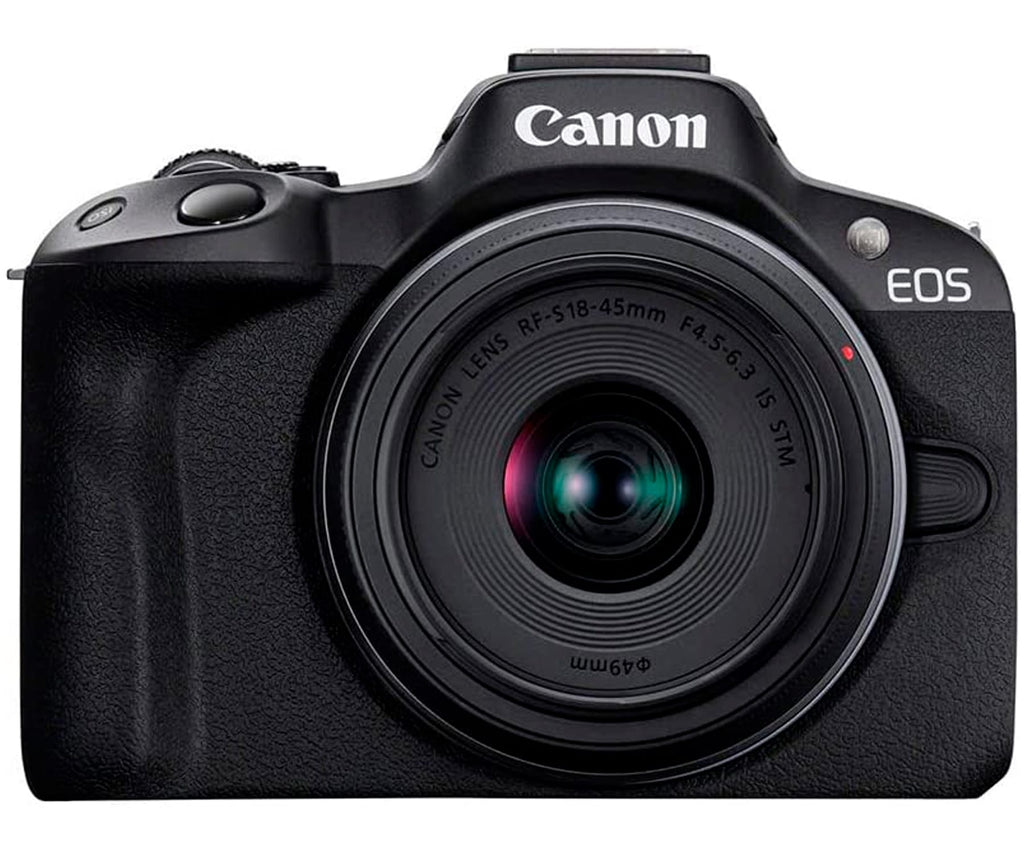 CANON EOS R50 BLACK + OBJETIVO CANON RF-S 18-45MM IS STM / CÁMARA MIRRORLESS - detalle