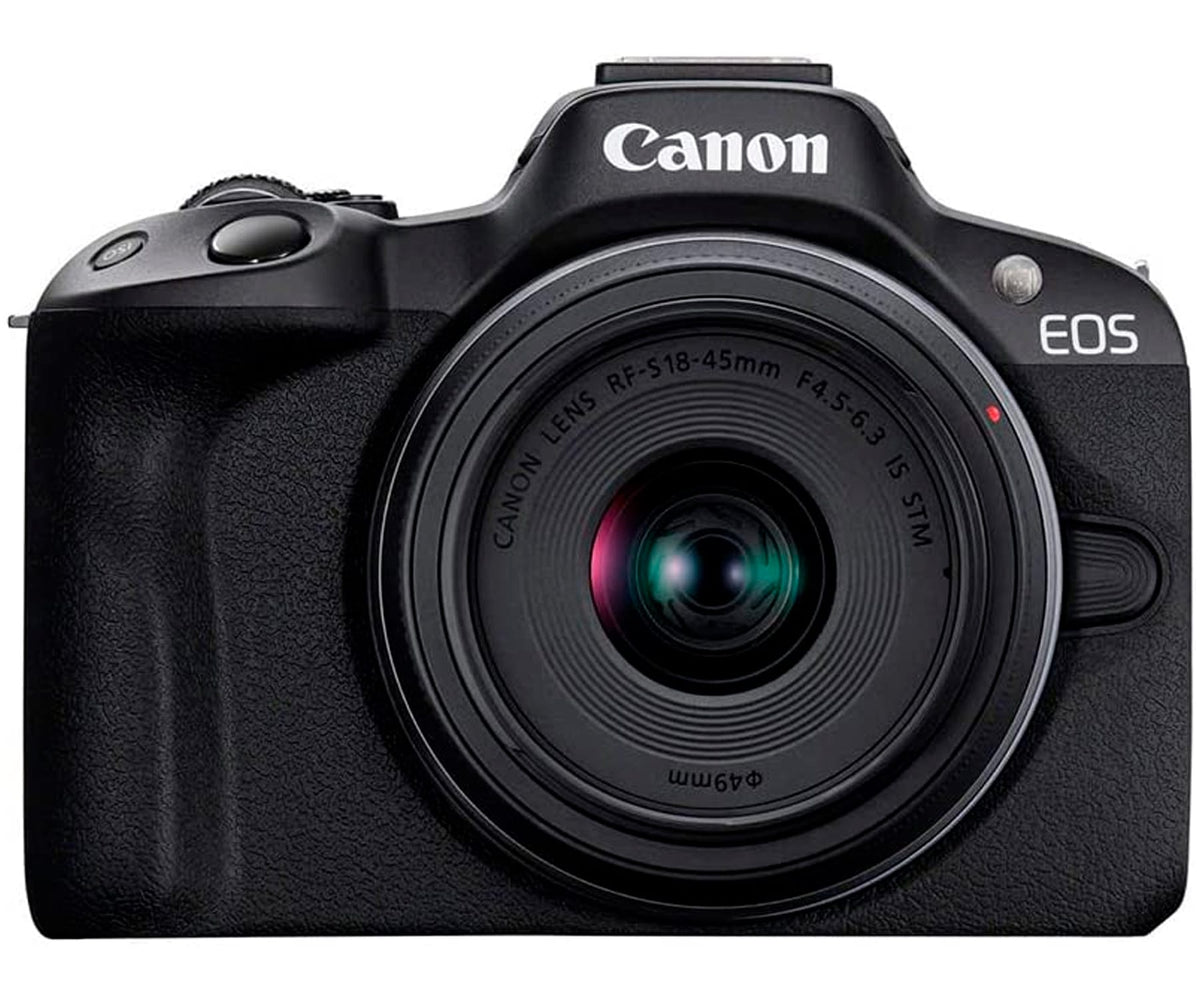 CANON EOS R50 BLACK + OBJETIVO CANON RF-S 18-45MM IS STM / CÁMARA MIRRORLESS - detalle
