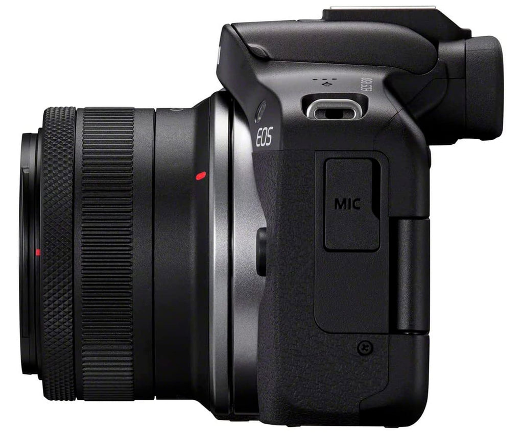 CANON EOS R50 BLACK + OBJETIVO CANON RF-S 18-45MM IS STM / CÁMARA MIRRORLESS - detalle