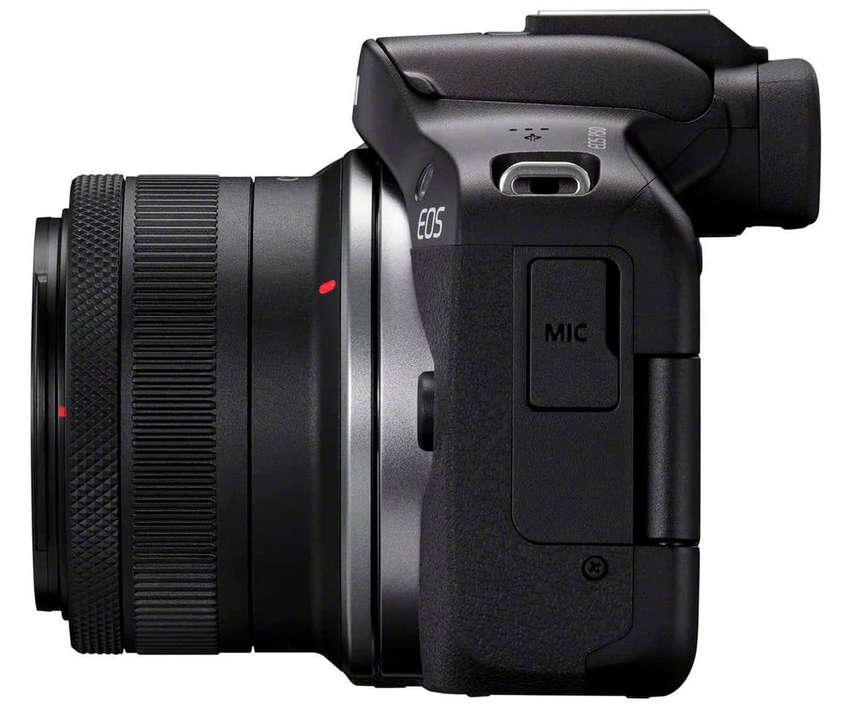 CANON EOS R50 BLACK + OBJETIVO CANON RF-S 18-45MM IS STM / CÁMARA MIRRORLESS - detalle