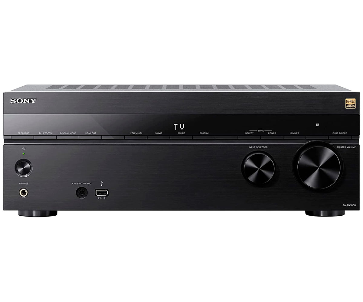 SONY TA-AN1000 BLACK / RECEPTOR AV 7.1CH 240W 4K - detalle