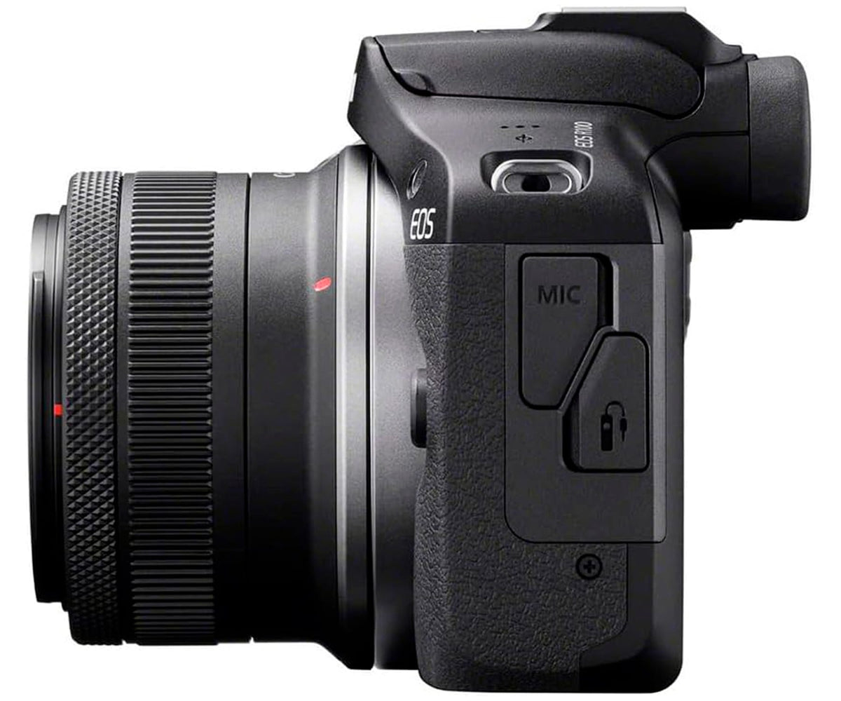 CANON EOS R100 + OBJETIVO CANON RF-S 18-45MM IS STM / CÁMARA MIRRORLESS - detalle