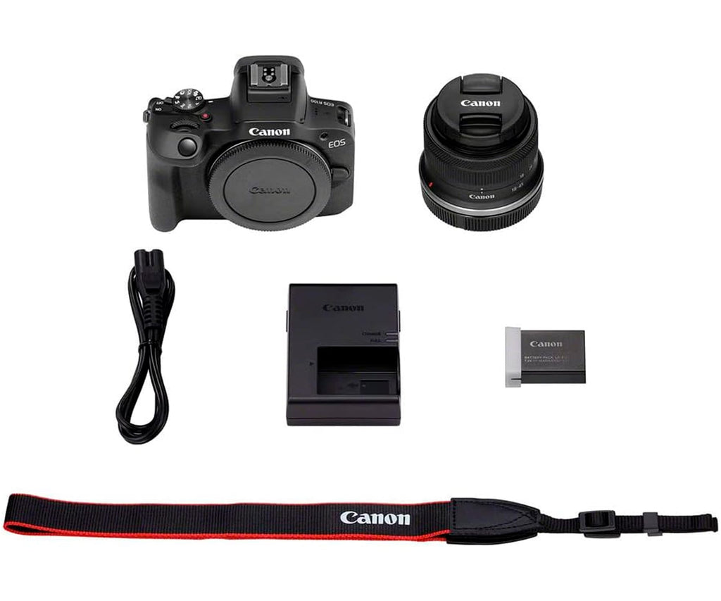 CANON EOS R100 + OBJETIVO CANON RF-S 18-45MM IS STM / CÁMARA MIRRORLESS - detalle