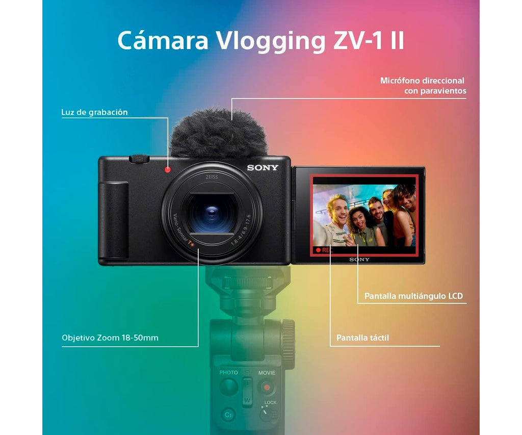 SONY ZV-1 II / CÁMARA VLOGGING - detalle