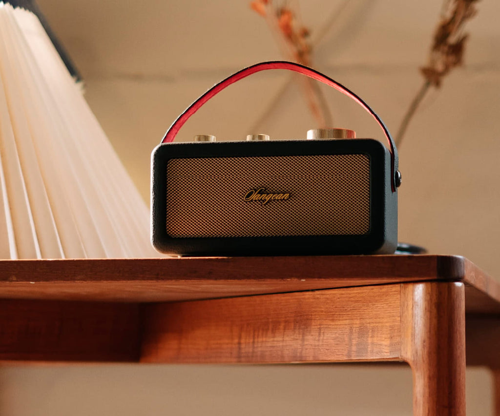 SANGEAN RA-101 BLACK GOLD / ALTAVOZ PORTÁTIL - detalle