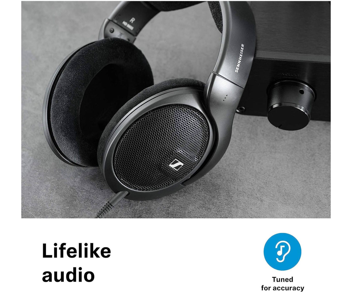 SENNHEISER HD 560S NEGRO / AURICULARES OVEREAR CON CABLE - detalle