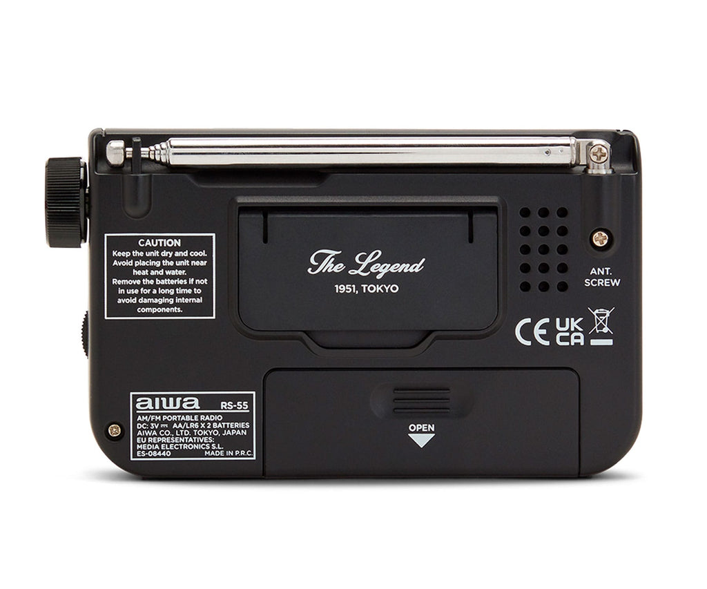 AIWA RS-55/BK NEGRO / RADIO PORTÁTIL DE BOLSILLO - detalle