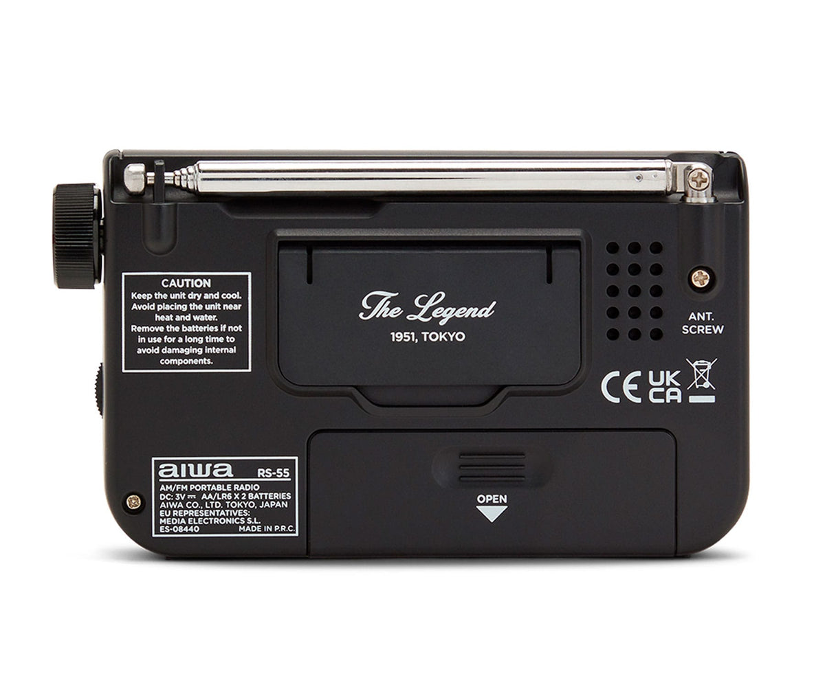 AIWA RS-55/BK NEGRO / RADIO PORTÁTIL DE BOLSILLO - detalle