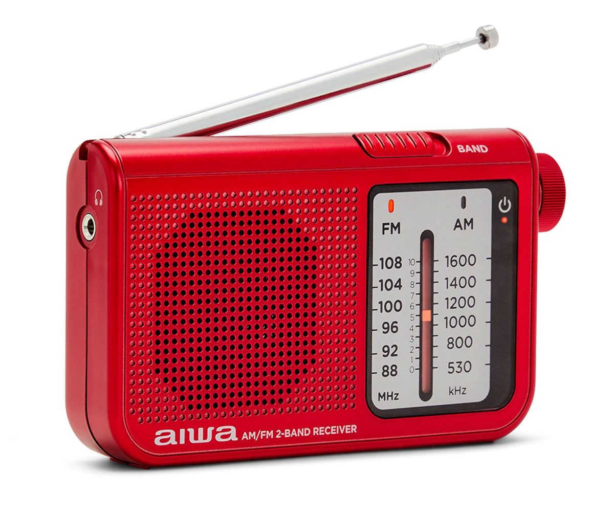 AIWA RS-55/RD ROJA / RADIO PORTÁTIL DE BOLSILLO - detalle