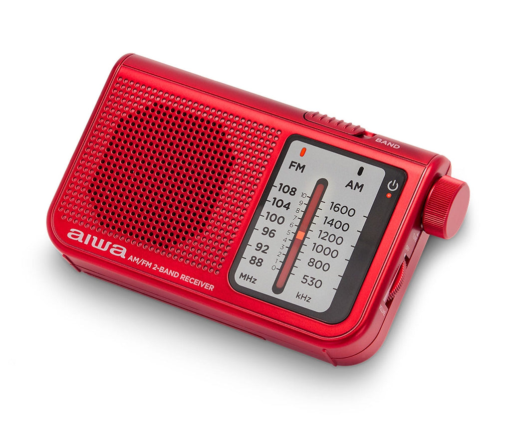 AIWA RS-55/RD ROJA / RADIO PORTÁTIL DE BOLSILLO - detalle
