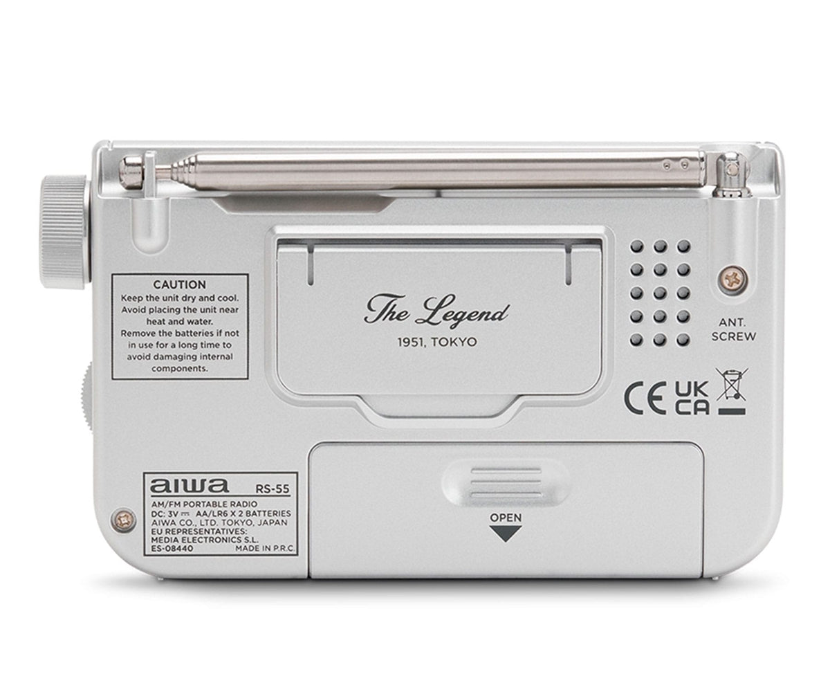 AIWA RS-55/SL BLANCA / RADIO PORTÁTIL DE BOLSILLO - detalle