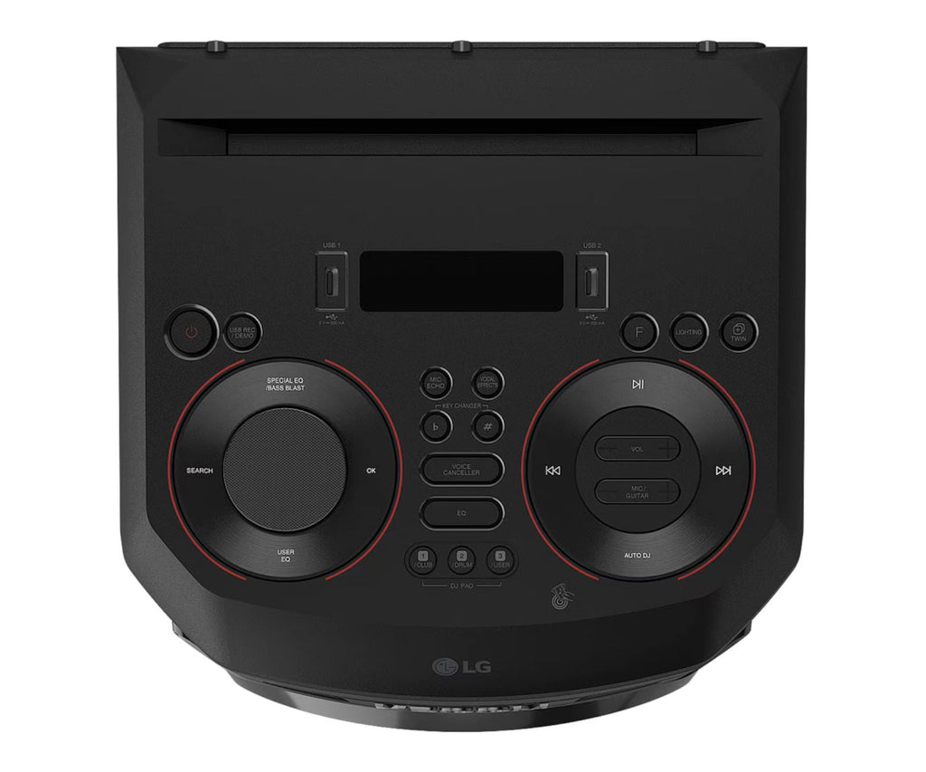 LG RNC9 DJ BLACK / ALTAVOZ DE FIESTA & KARAOKE - detalle