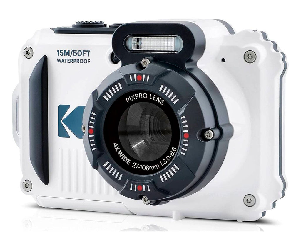 KODAK PIXPRO WPZ2 WHITE / CÁMARA COMPACTA WATERPROOF - detalle