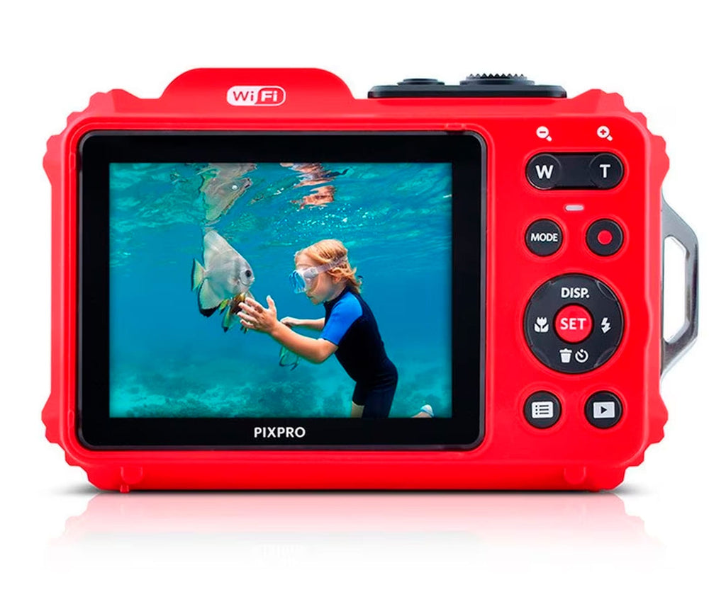KODAK PIXPRO WPZ2 RED / CÁMARA COMPACTA WATERPROOF - detalle