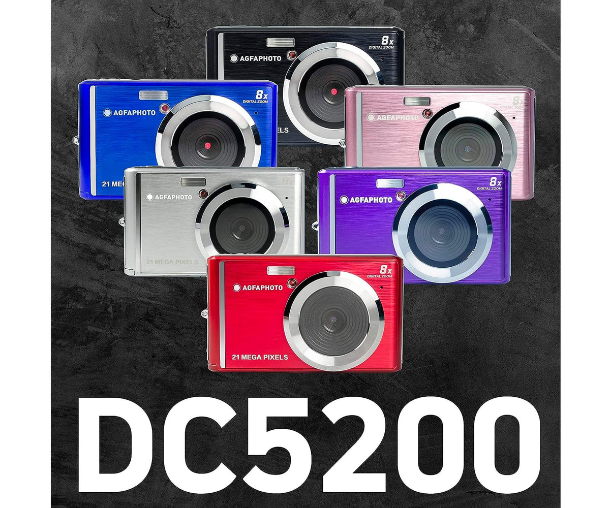 AGFAPHOTO DC5200 VIOLET / CÁMARA COMPACTA - detalle