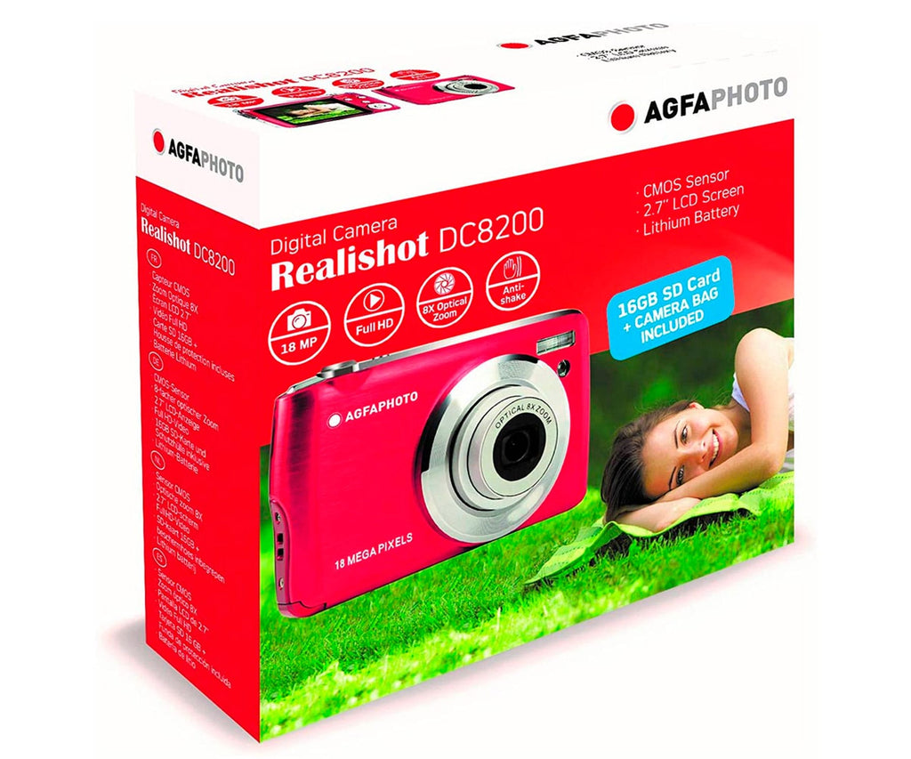 AGFAPHOTO DC8200 RED / CÁMARA COMPACTA - detalle