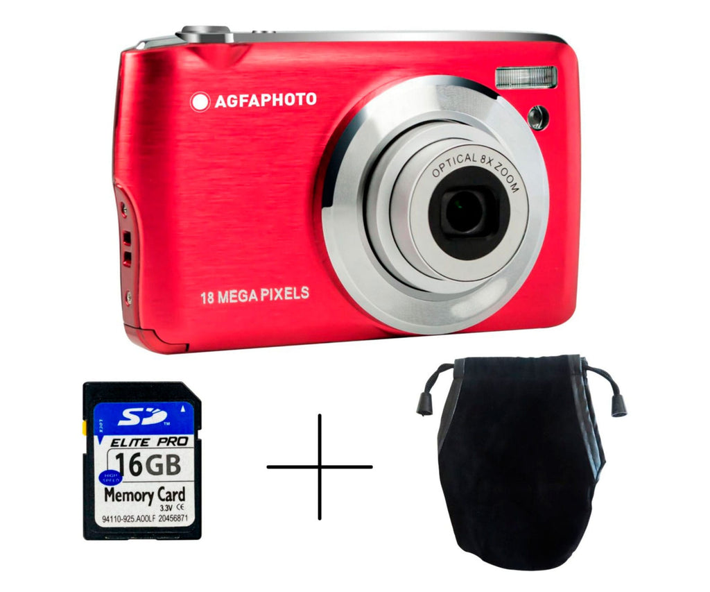 AGFAPHOTO DC8200 RED / CÁMARA COMPACTA - detalle