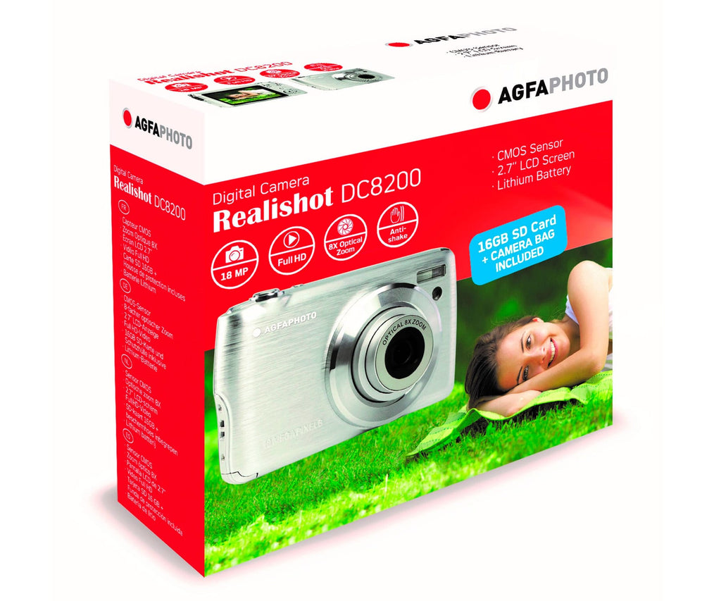 AGFAPHOTO DC8200 SILVER / CÁMARA COMPACTA - detalle