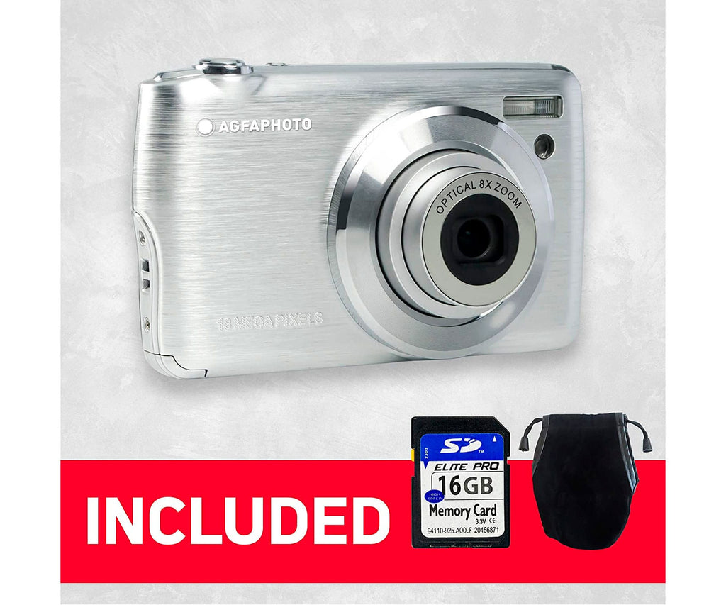AGFAPHOTO DC8200 SILVER / CÁMARA COMPACTA - detalle