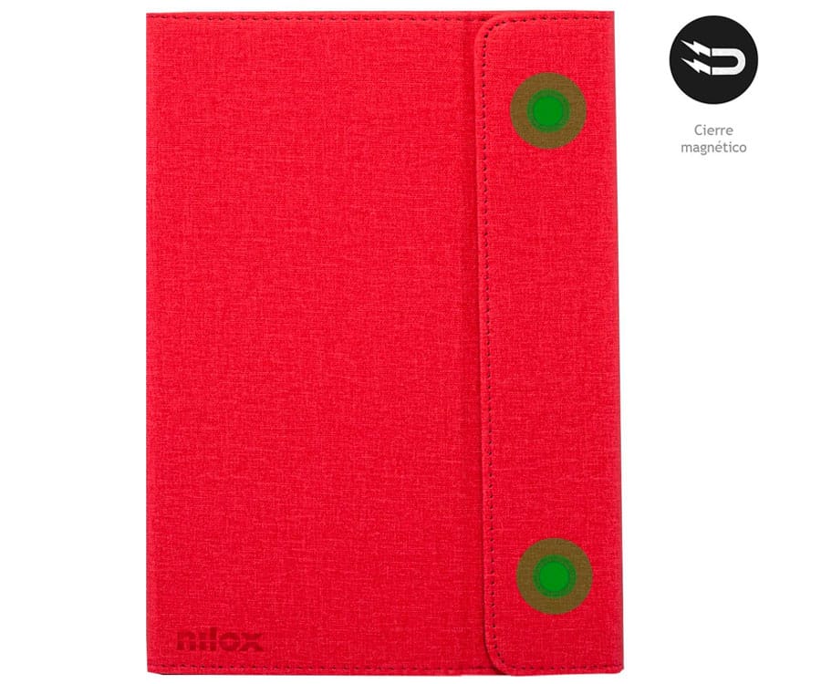NILOX FOLIO RED / FUNDA BÁSICA TABLET 10.5" - detalle