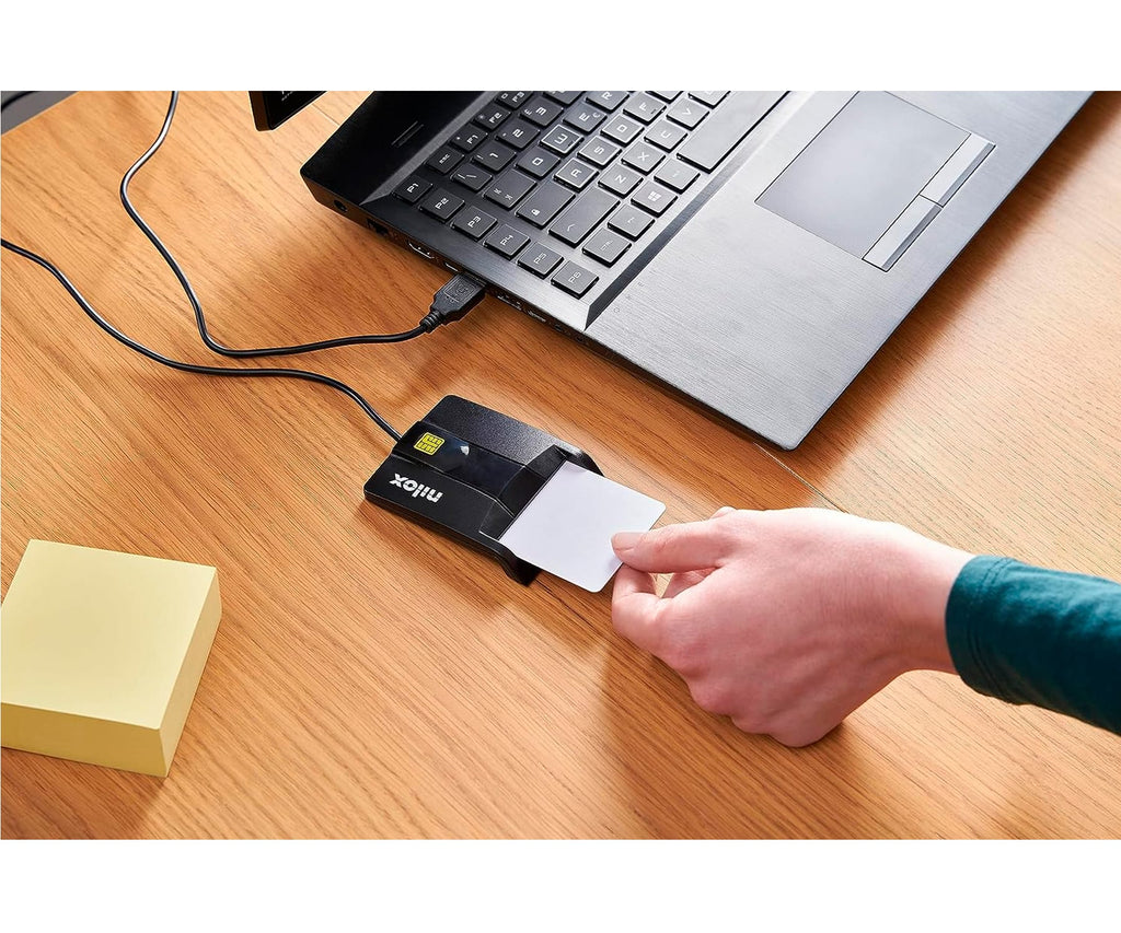 NILOX NXLD001 BLACK / LECTOR TARJETAS DNI-E - detalle