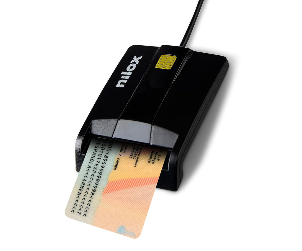 NILOX NXLD001 BLACK / LECTOR TARJETAS DNI-E