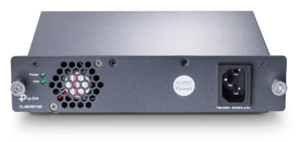 TP-Link TL-MCRP100 unidad de fuente de alimentación 75 W Negro - detalle