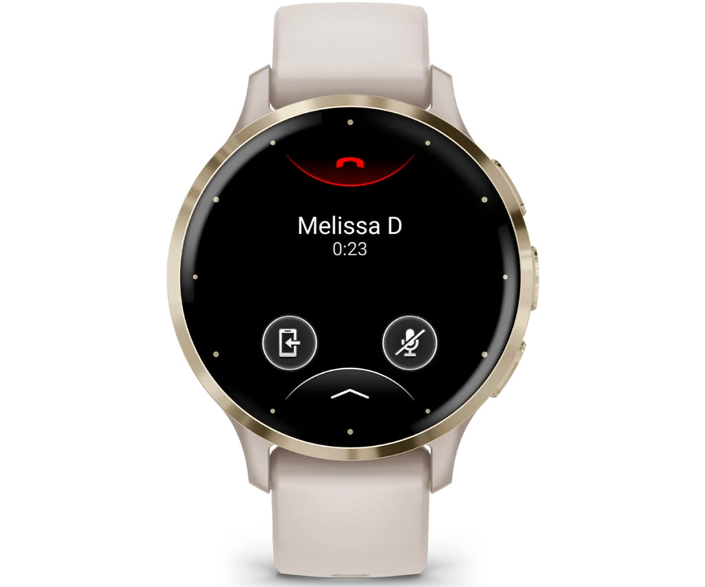 GARMIN VENU 3S IVORY + SOFT GOLD / SMARTWATCH 41MM - detalle